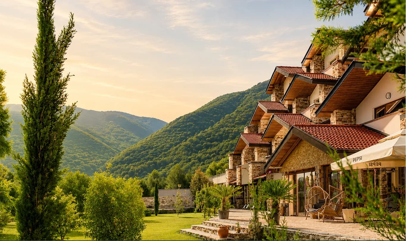 Комплекс Боже Име Spa & Park сред планината в село Балдево