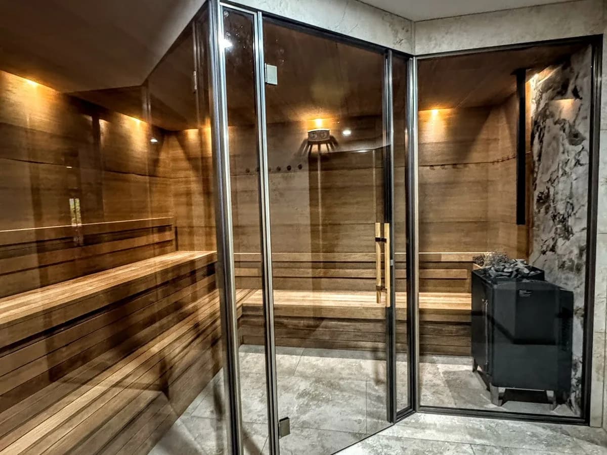 Herbal aroma sauna