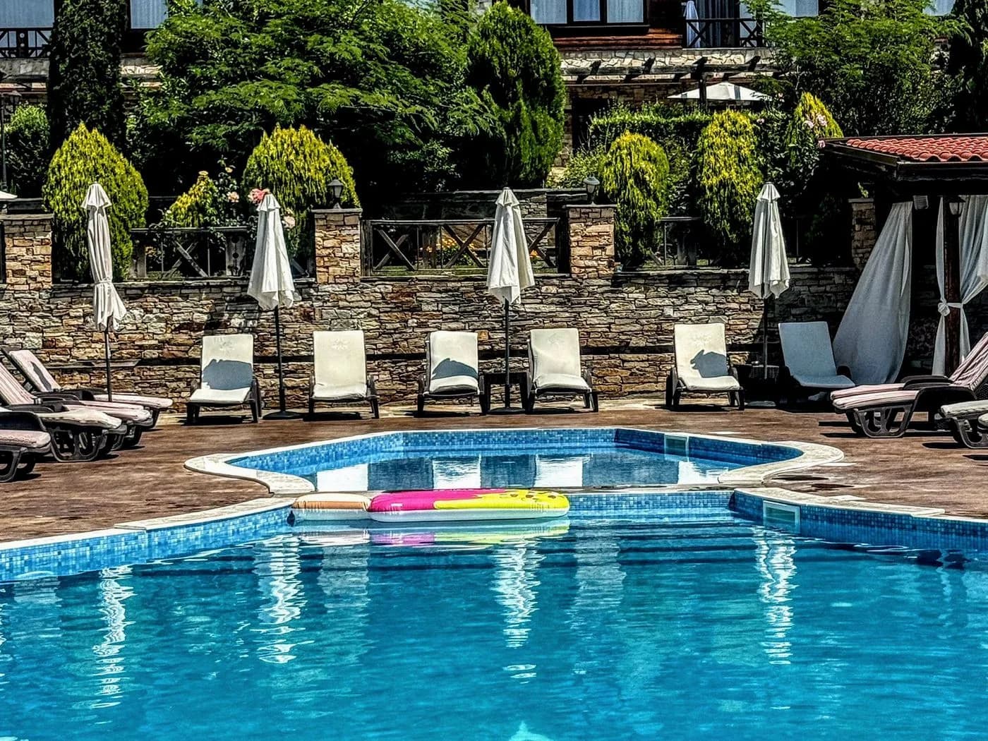 Outdoor pools